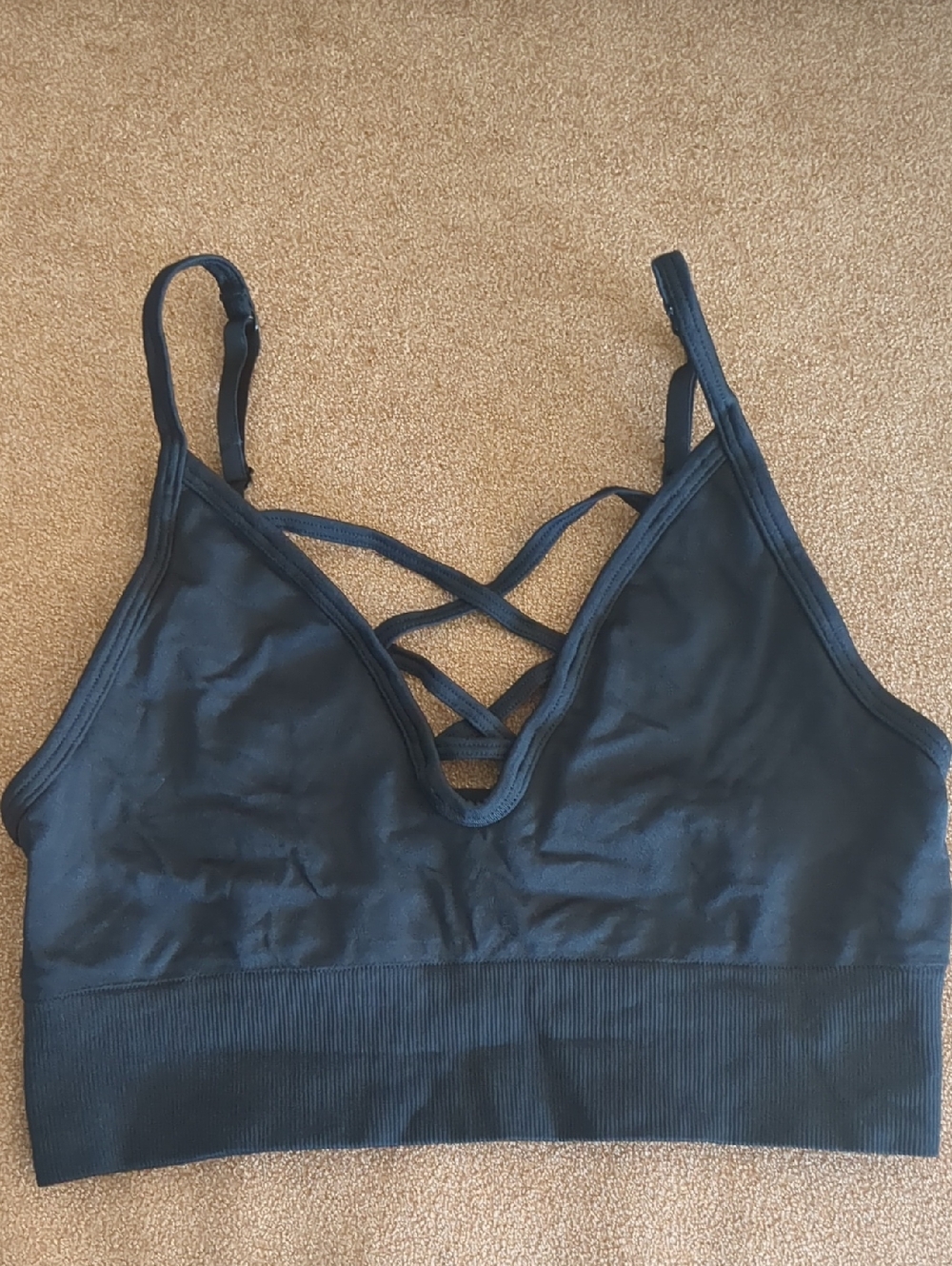 Victoria Secret Pink Bralette With Lace Details Medium